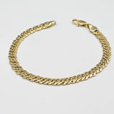 Bracelets - 14K Gold Plated. Omega Link Chain 5mm. *Premium Q*