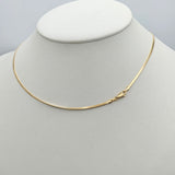 Chains - 18K Gold Plated. Snake Style - 2mm W - 18in L *Premium Q*