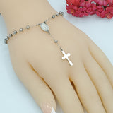 Rosary Bracelets - Stainless Steel. Our Lady of Guadalupe. *Premium Q*